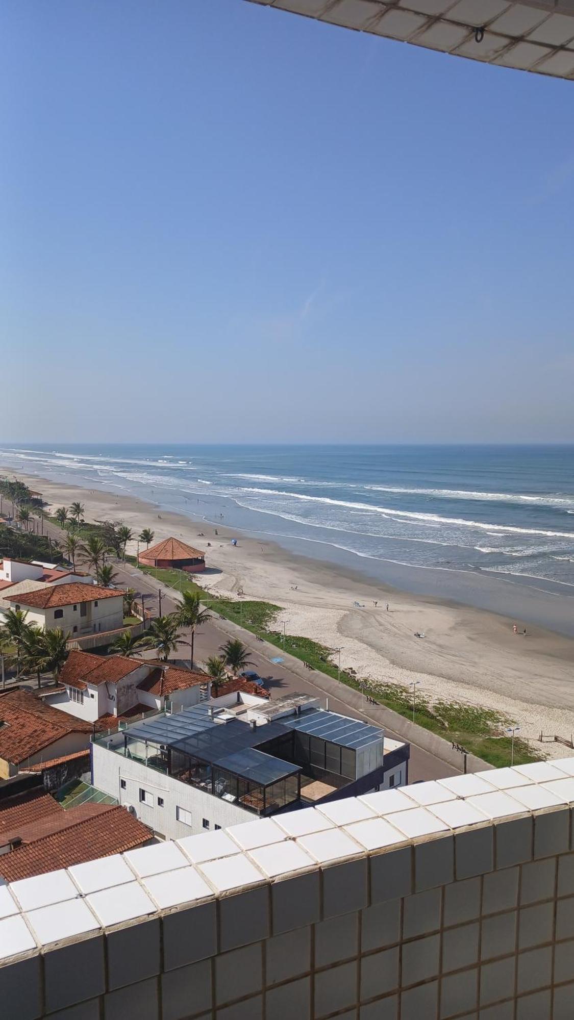 Pe Na Areia, Nascer Do Sol E Vista Do Mar Apartment Itanhaém Exterior photo